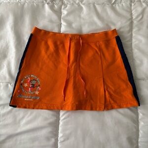 Mudd Orange and Blue Kids Skort